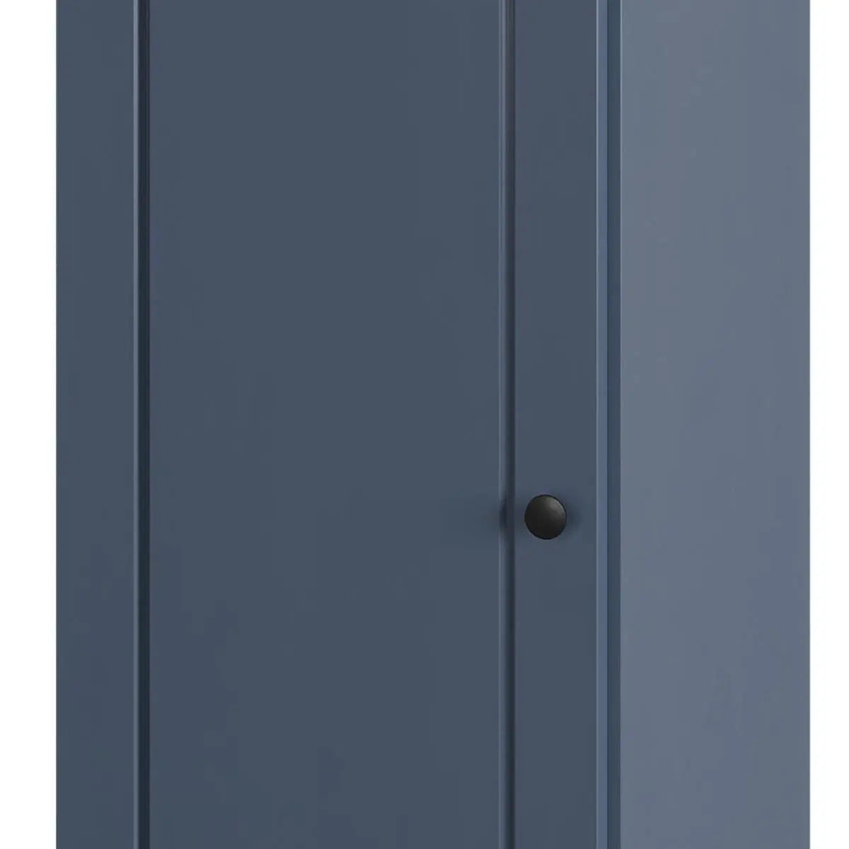 French Blue Ten Pair Solid WoodShoe Storage Cabinet Homeroots Organization