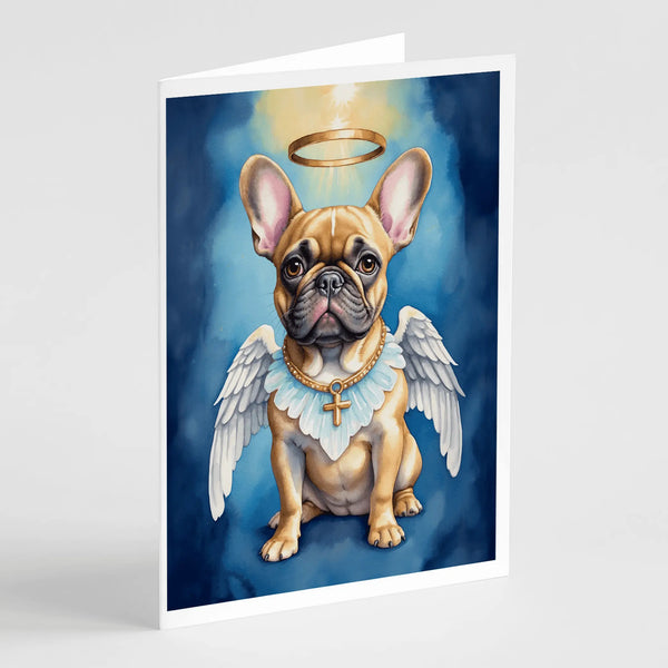 French Bulldog My Angel Greeting Cards Pack of 8 Caroline's Treasures