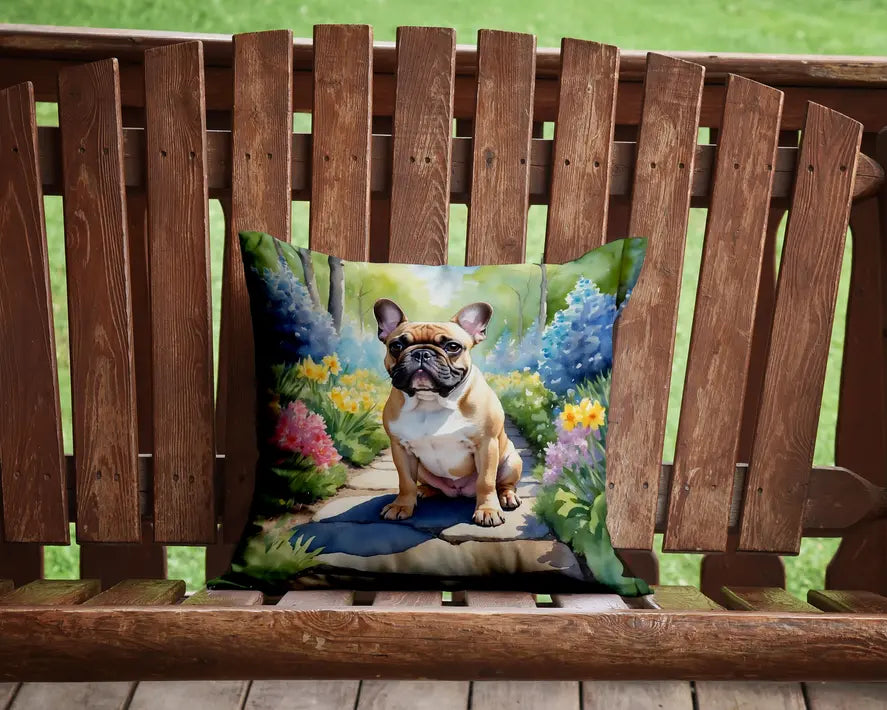 French Bulldog Spring Path Pair of Pot Holders Caroline's Treasures