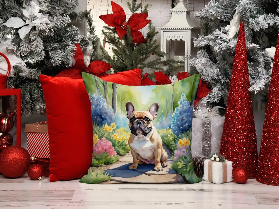 French Bulldog Spring Path Pair of Pot Holders Caroline's Treasures