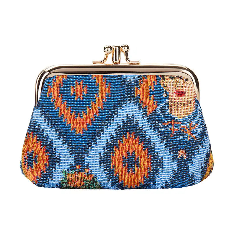 Frida Kahlo Coin Clasp Frame Purse Wallet Signare USA