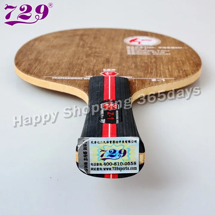 Friendship 729 Z1 (Z-1) Table Tennis Blade (5 Ply Wood, Loop Style) Racket Ping Pong Bat Paddle