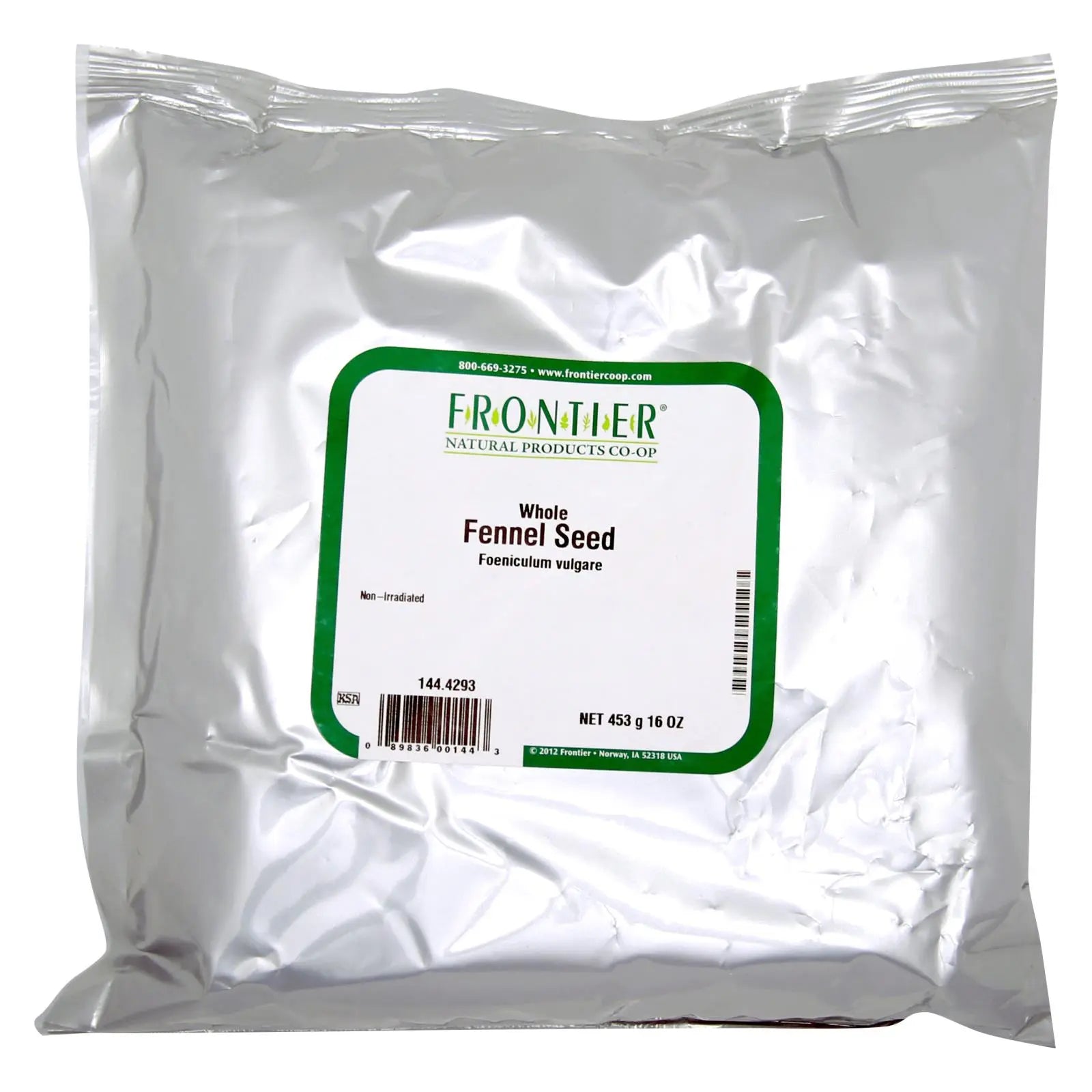 Frontier Herb Fennel Seed Whole - Single Bulk Item - 1lb Frontier Herb