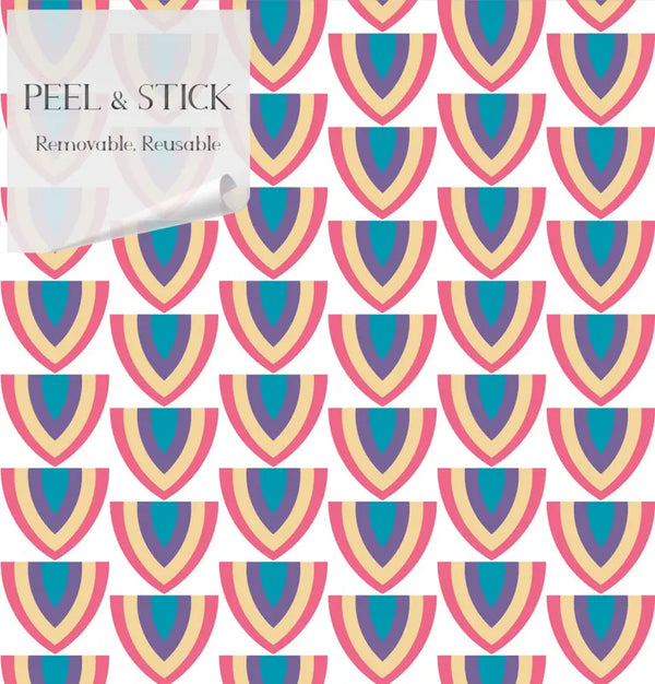 'Fruit Slices' Retro Peel & Stick Wallpaper SBC-LTD