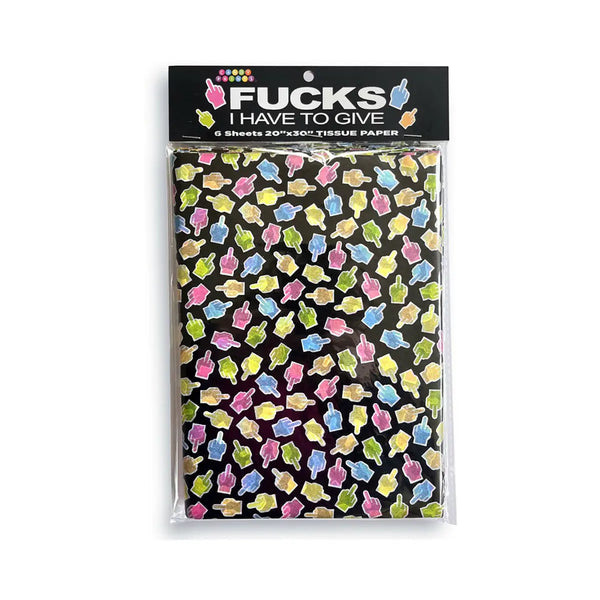 Fucks I Have to Give Tissue Paper Little Genie