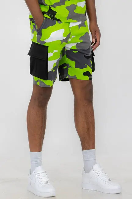 Full Camo Toggle Shorts WEIV