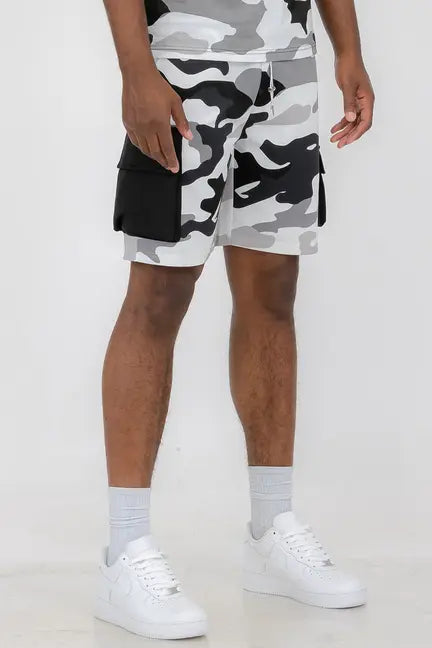 Full Camo Toggle Shorts WEIV