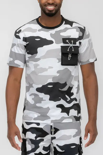 Full Camo Toggle Tshirt WEIV