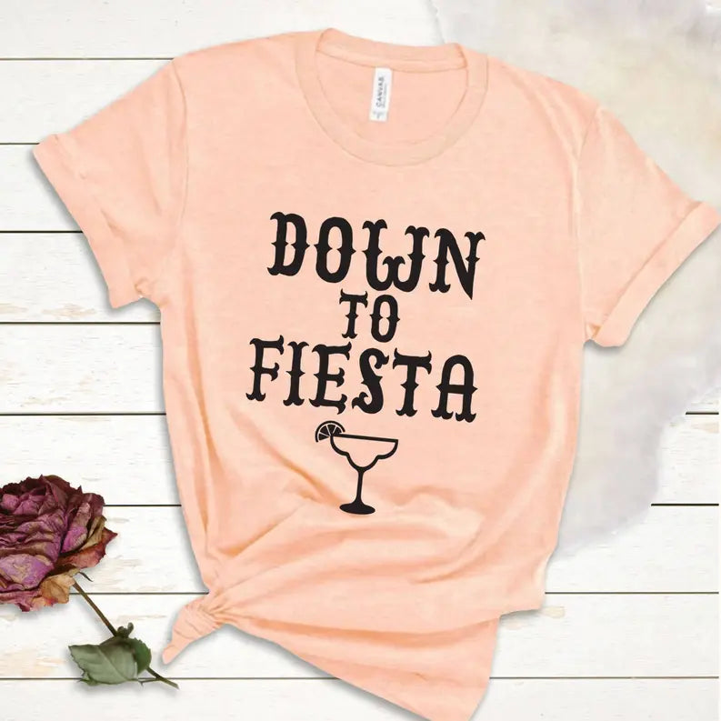 Funny Fiesta Themed Bachelorette Party Group Shirts Stiles Tee