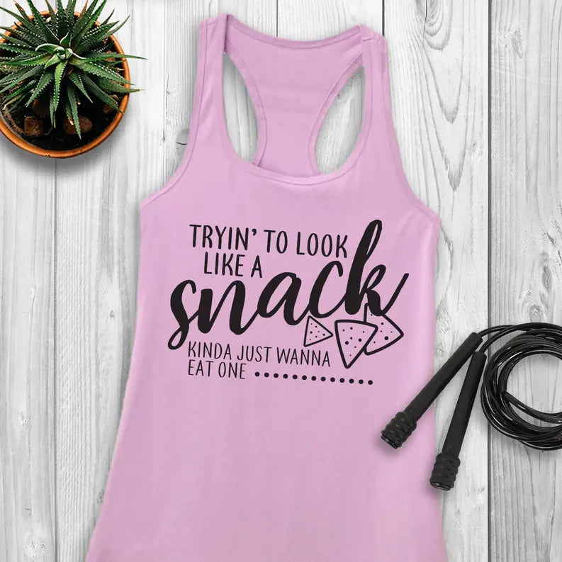 Funny Motivational Workout Tank for Women Stiles Tee