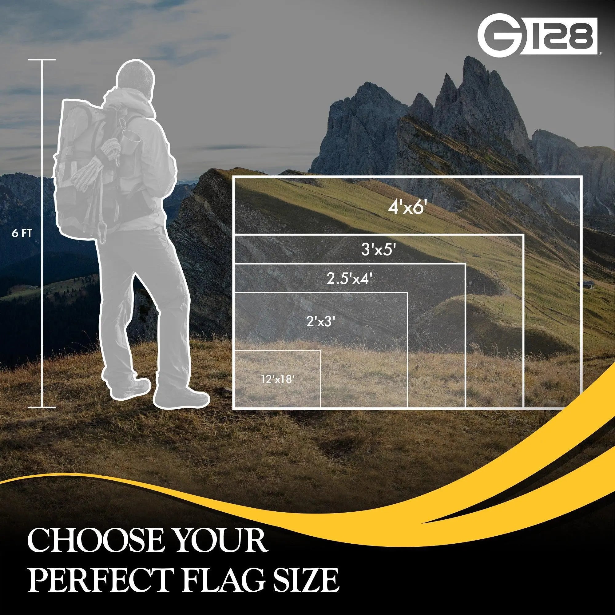 G128 5 Pack: Indiana IN State Flag | 1x1.5 Ft | StormFlyer Series Embroidered 220GSM Spun Polyester | Embroidered Design, Indoor/Outdoor, Brass Grommets, Heavy Duty, All Weather G128