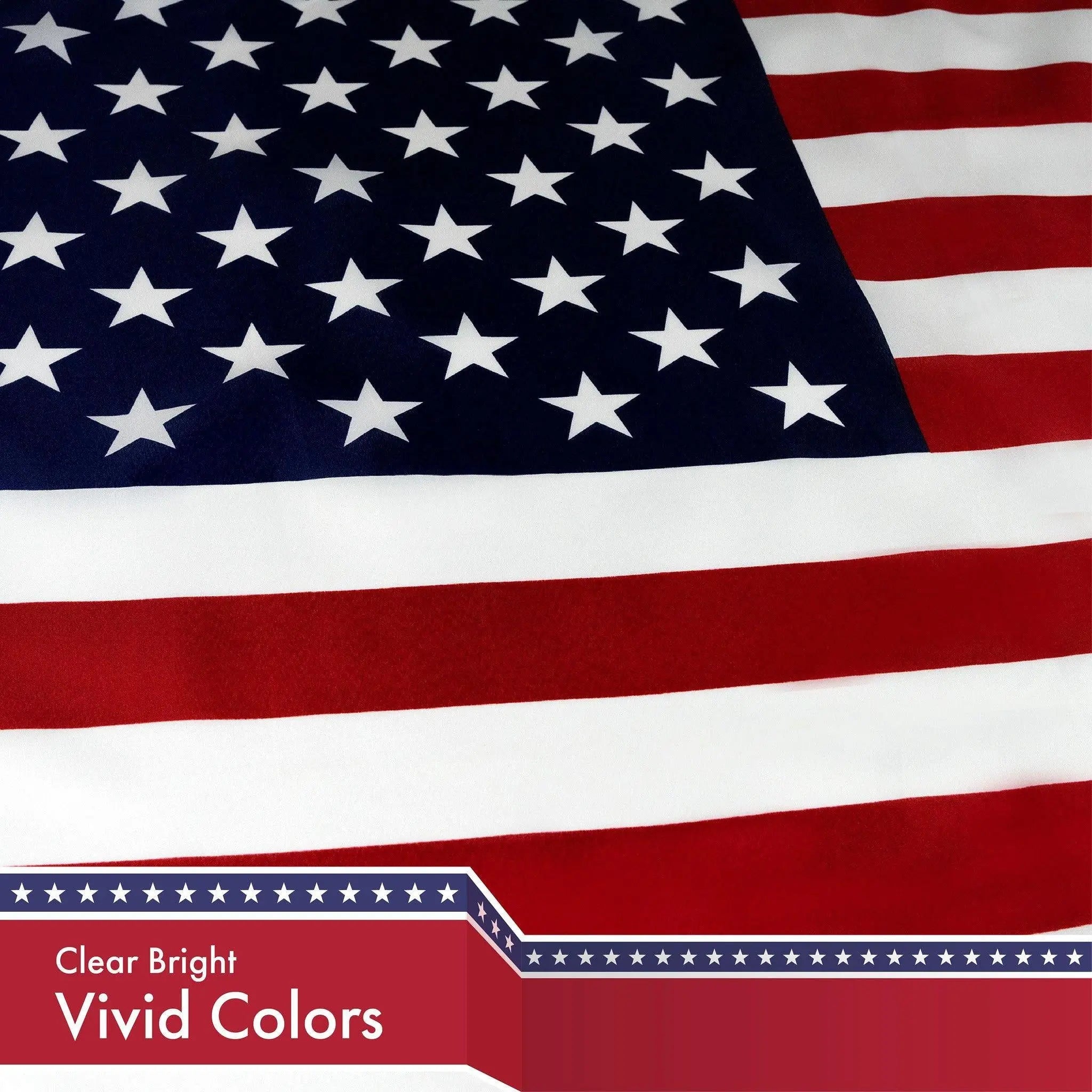 G128 Combo Pack: American USA Flag 3x5 Ft & Russia Russian Ensign Flag 3x5 Ft | Both LiteWeave Pro Series Printed 150D Polyester, Brass Grommets - GreatEagleInc