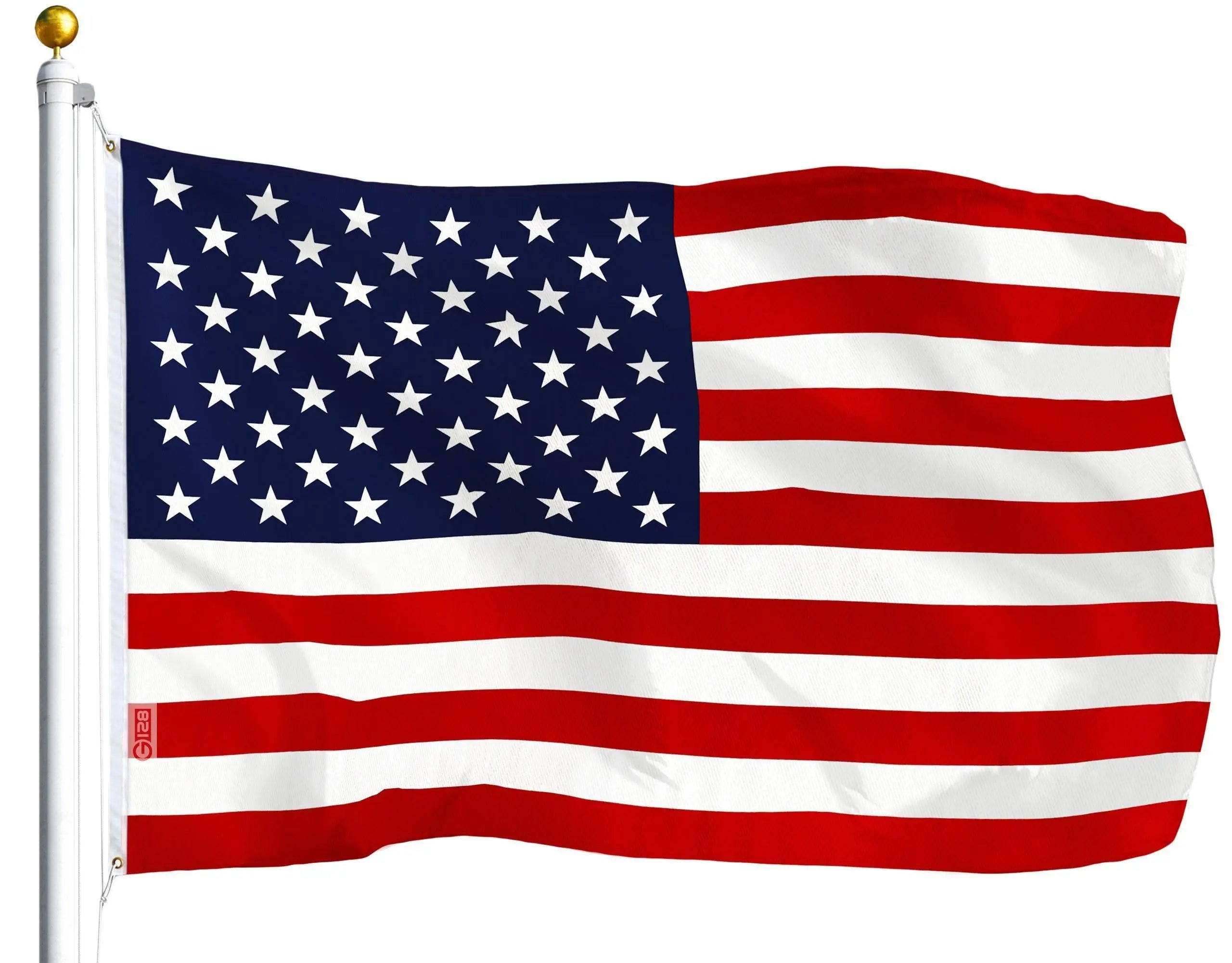 G128 Combo Pack: USA American Flag 3x5 Ft 75D Printed Stars & Irish Shamrock Flag 3x5 Ft 75D Printed - GreatEagleInc