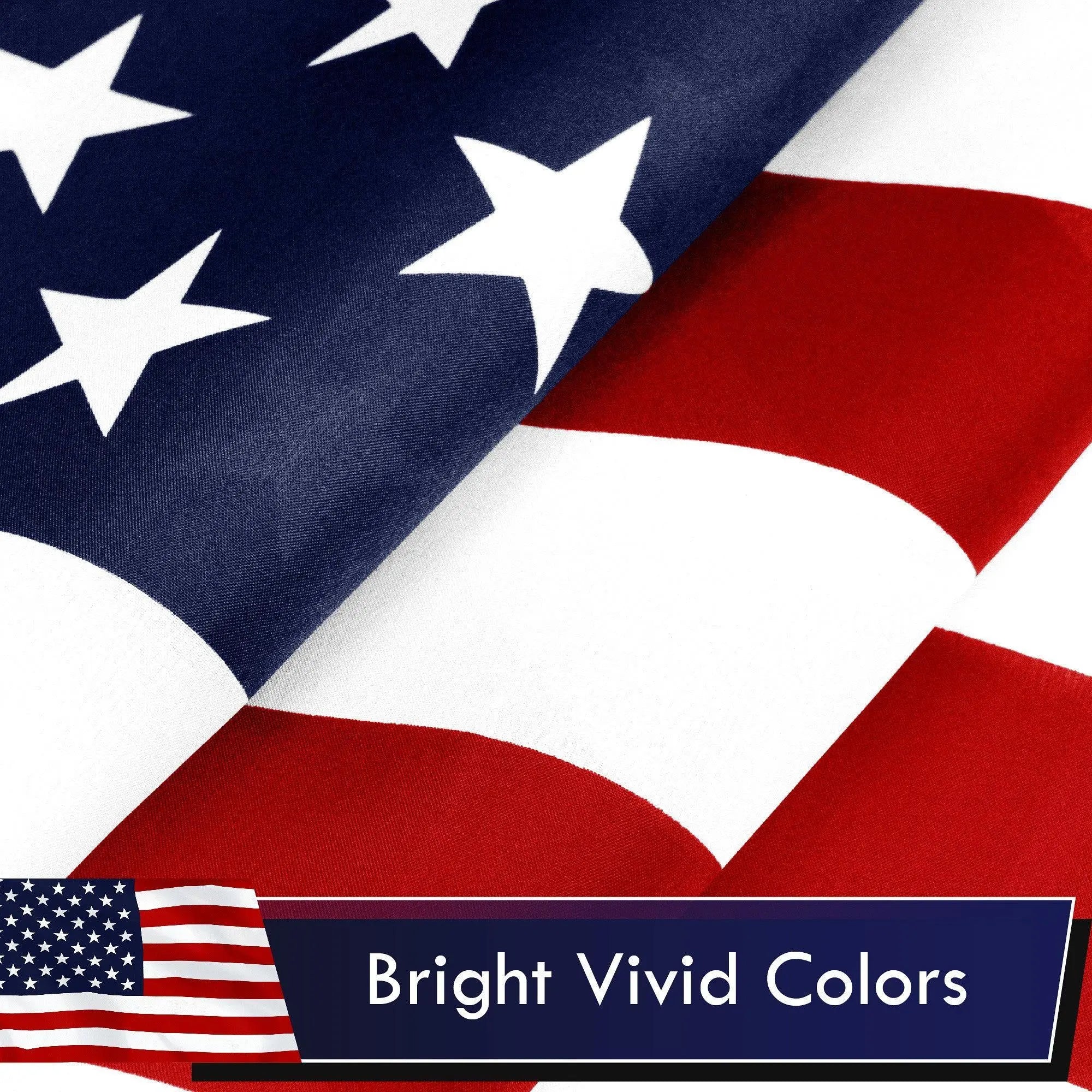 G128 Combo Pack: USA American Flag 3x5 Ft 75D Printed Stars & United Kingdom (Union Jack) Flag 3x5 Ft 75D Printed G128