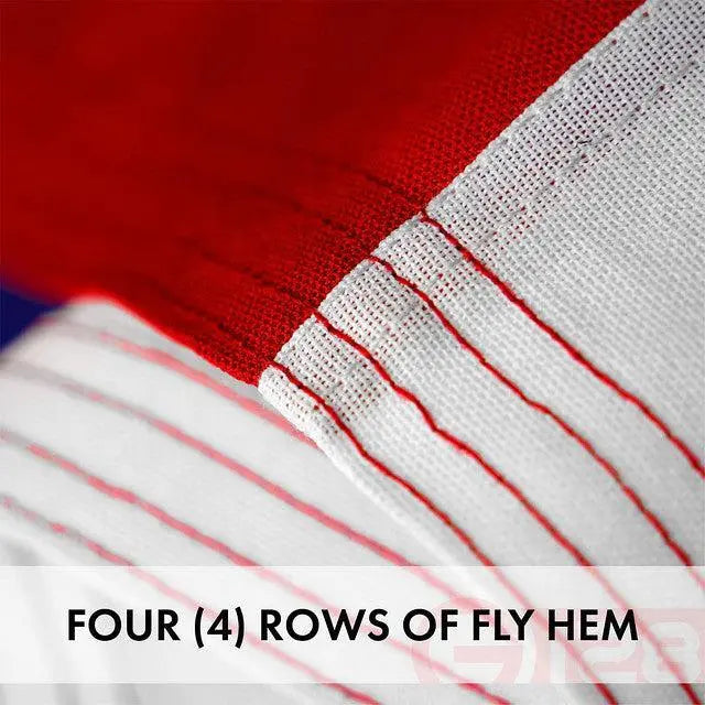 G128 Texas State Flag 5x8 FT 3-Pack Embroidered Stars Sewn Stripes Heavy Duty 220GSM Tough Spun Polyester Quality with Brass Grommets G128