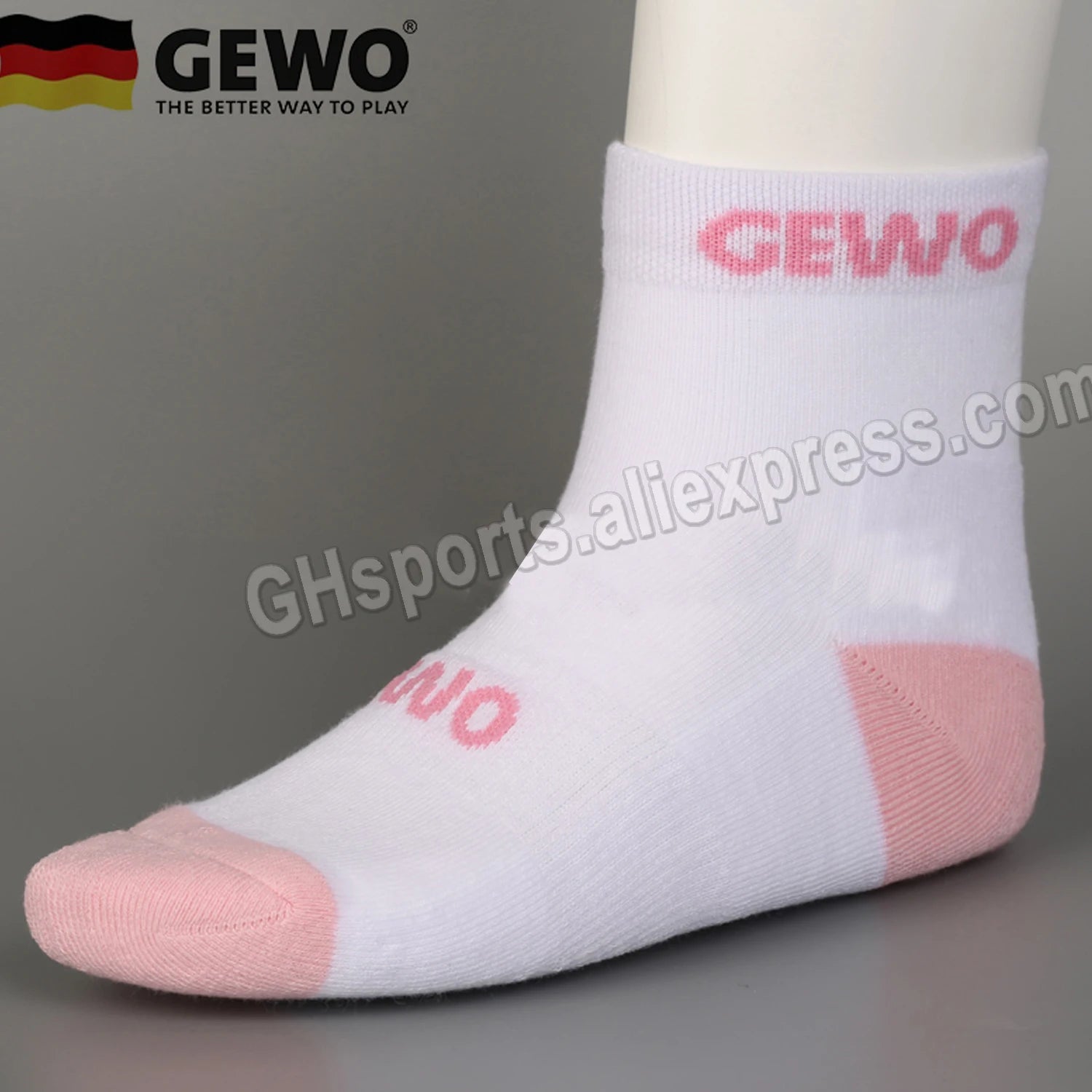 GEWO Professional Table Tennis Socks Original GEWO Ping Pong Badminton Thick Cotton Sports Socks