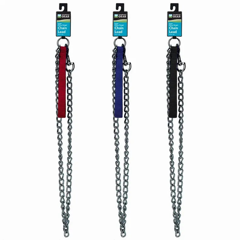 GG Spr Hvy Wt Chain Lead 48In 4mm Guardian Gear