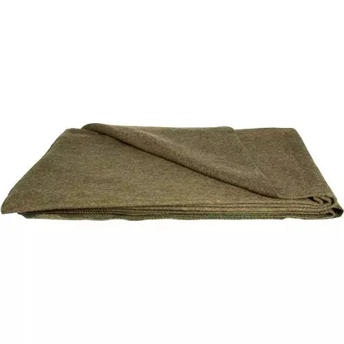 GI Style Wool Blanket - Olive Drab Fox Outdoor