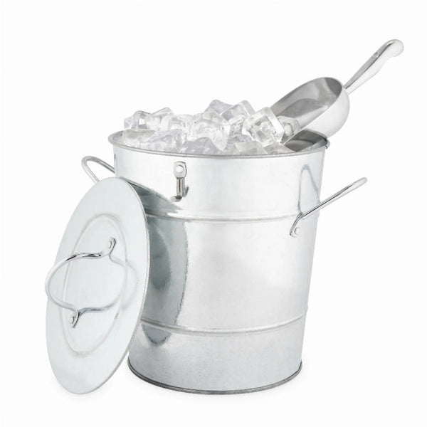 Galvanized Metal Ice Bucket By Twine True Brands