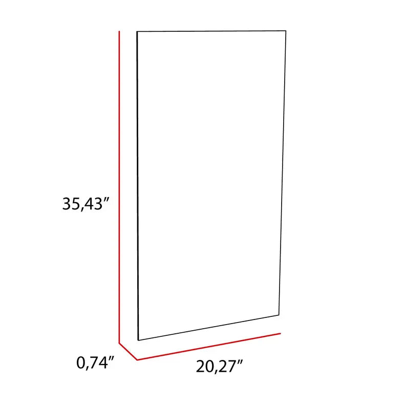 Garda Rectangular Mirror TUHOME