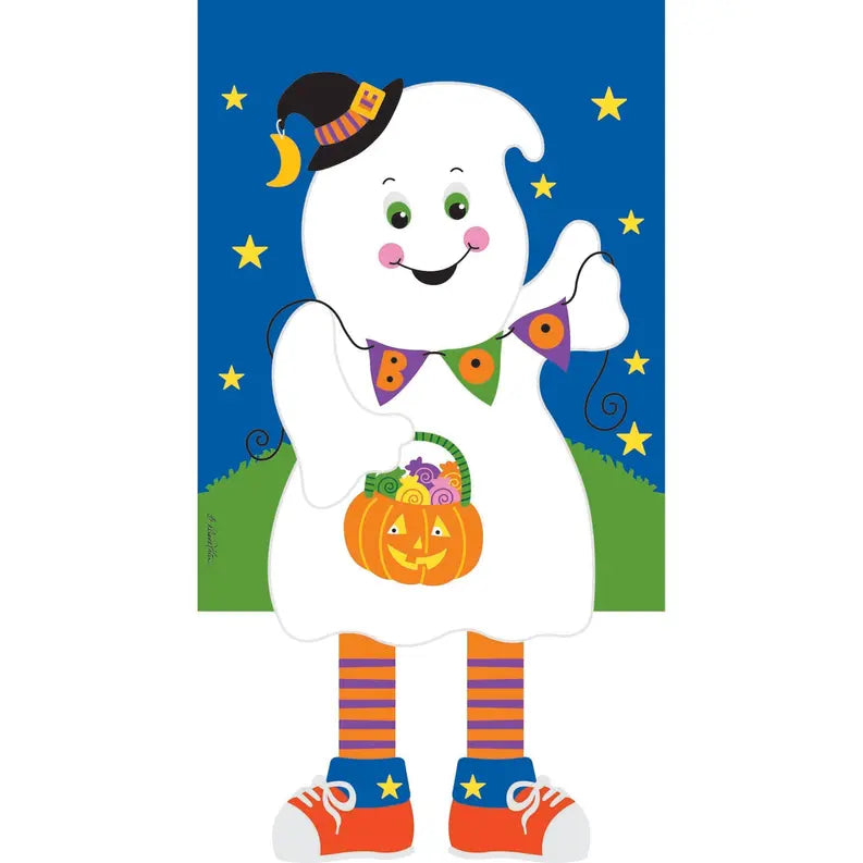 Garden Ghost Boo Flag Dicksons Inc