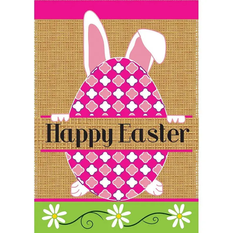 Garden Happy Easter Flag Dicksons Inc