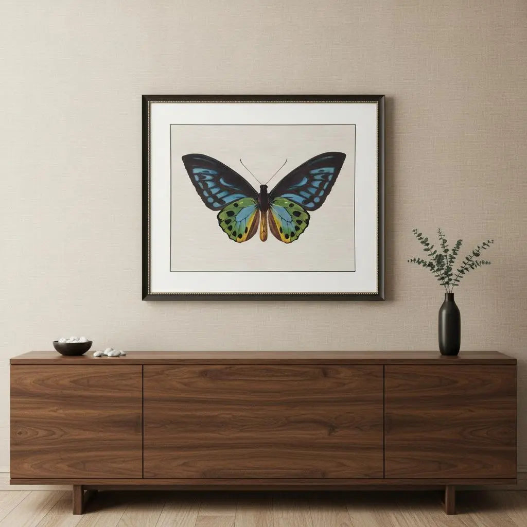 Garden Visitor I Black Framed Wall Art Homeroots Home Decor