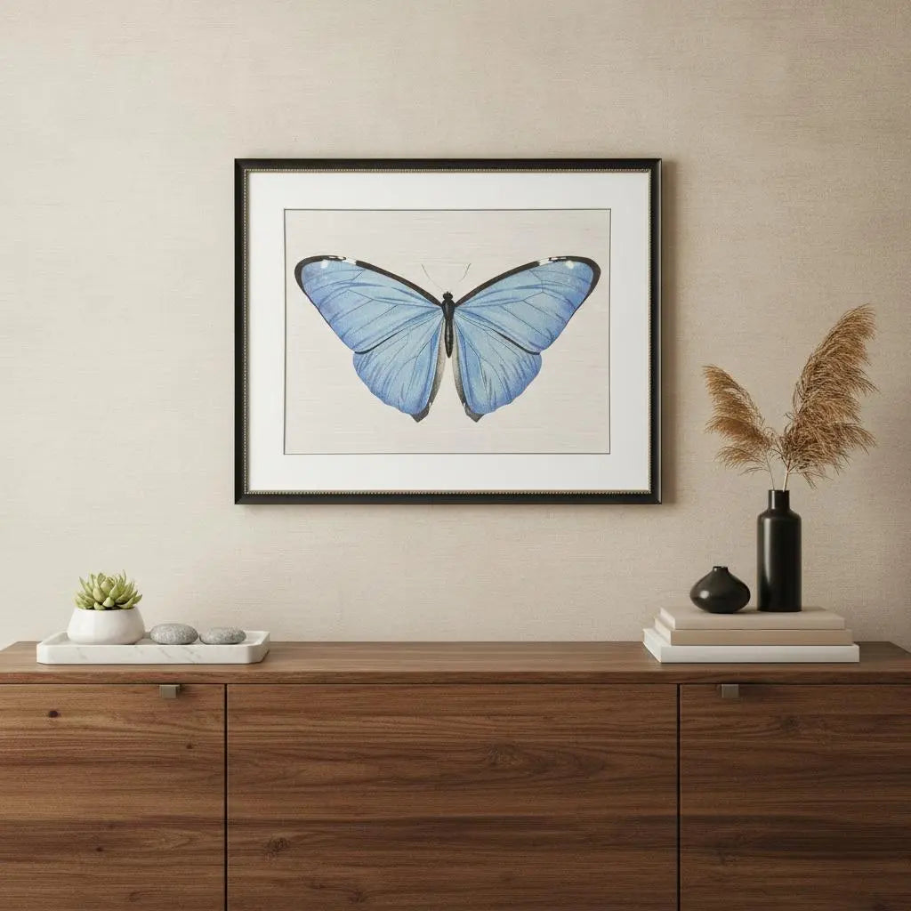 Garden Visitor II Black Framed Wall Art Homeroots Home Decor