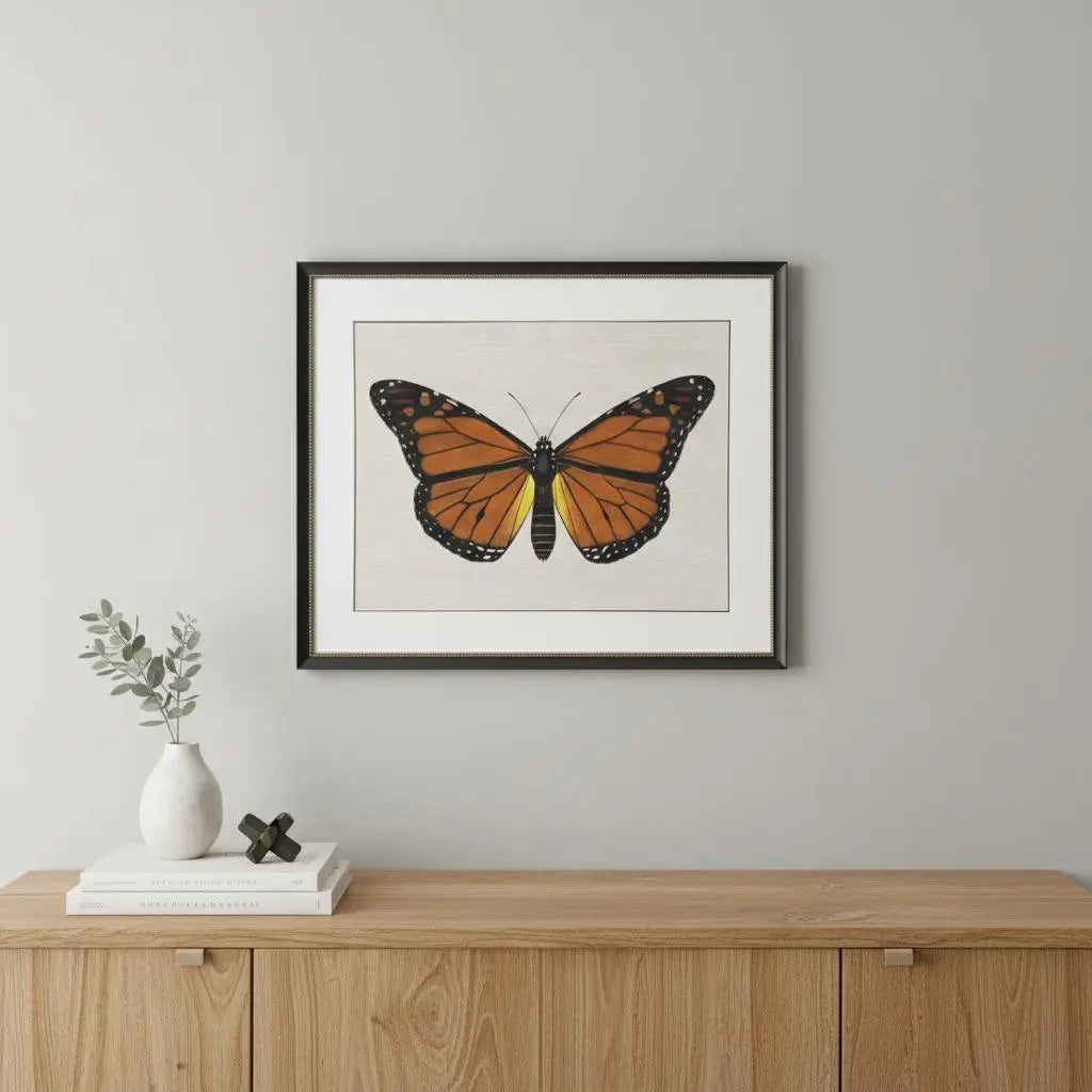 Garden Visitor III Black Framed Wall Art Homeroots Home Decor