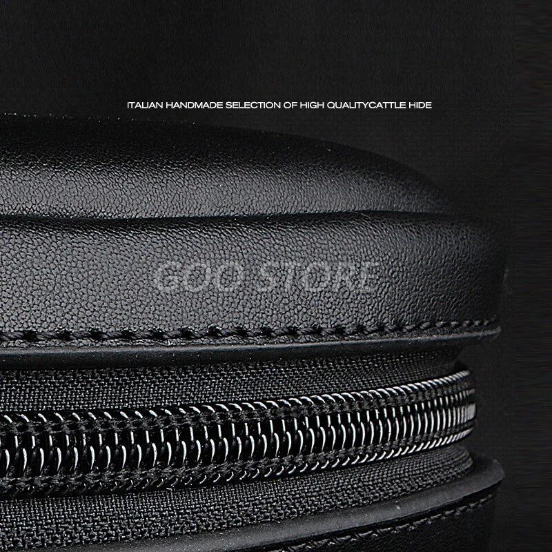 Genuine tibhar genuine leather Table Tennis racket bag Ping Pong case