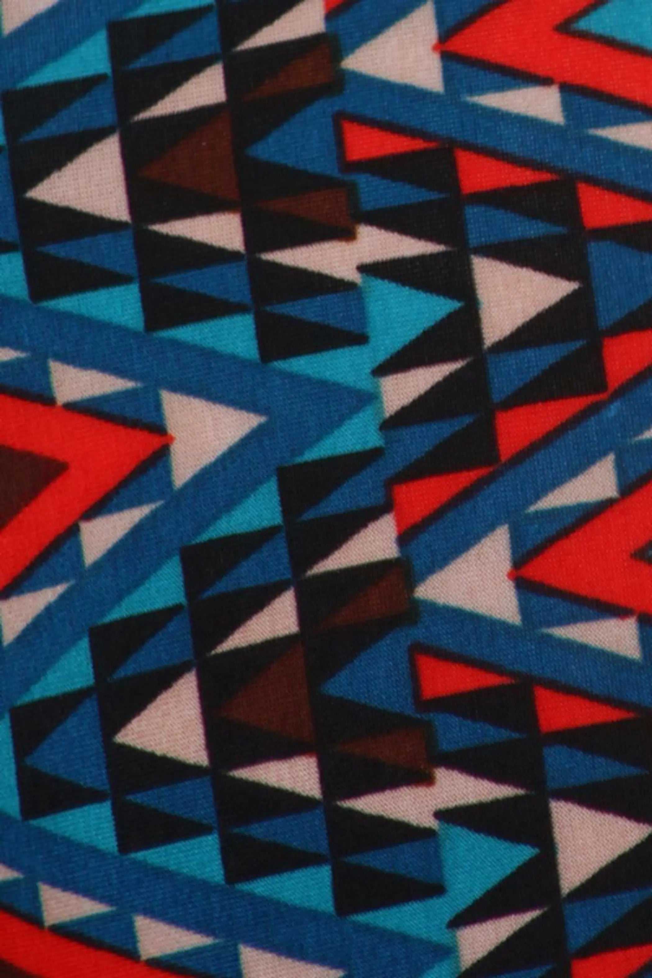 Geometric Border Print Self Banded Palazzo pants SurelyMine
