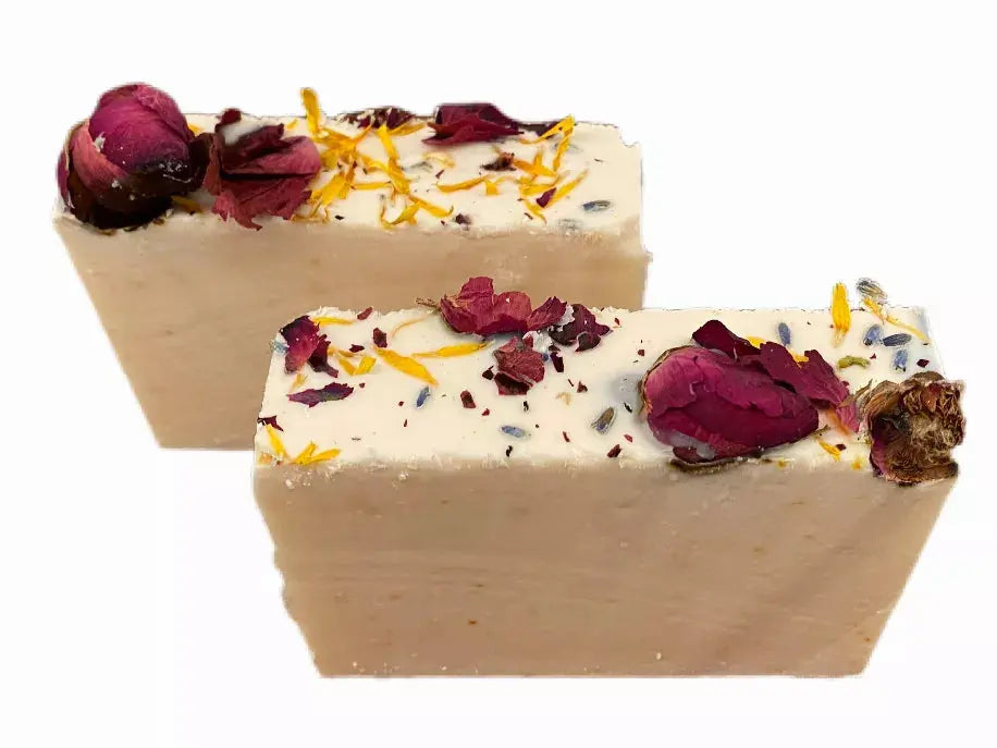 Geranium Clay Soap Berry Clean Soaps