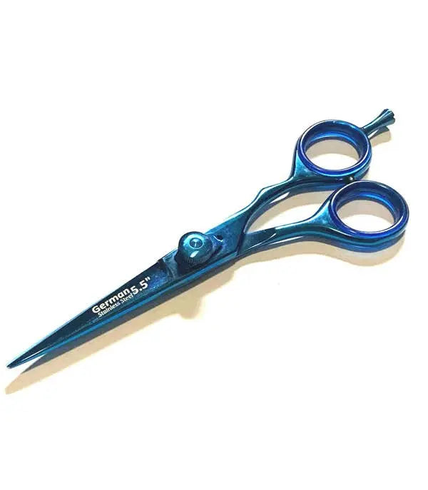 German Hair Cutting Grooming Trimming Scissors Shears Blue Hashir Products