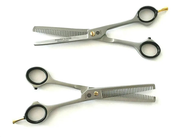 German Professional Double and Single Teeth Thinning Trimming Shears Hashir Products