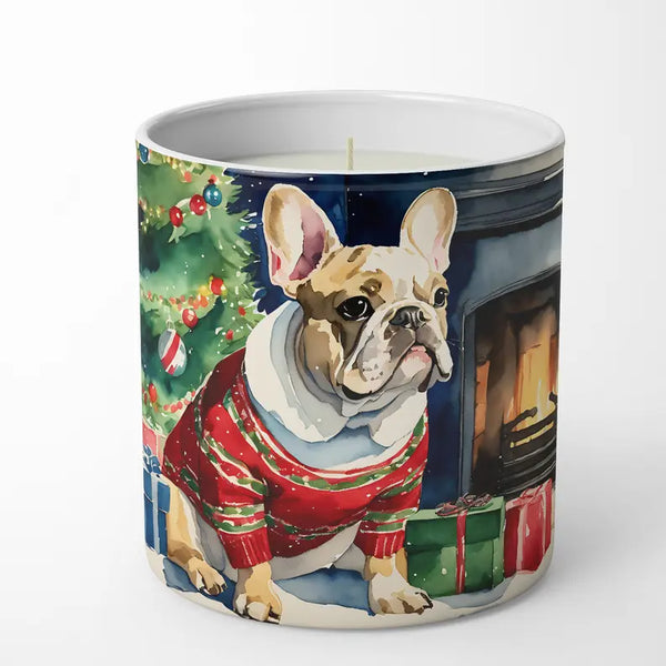 German Shepherd Cozy Christmas Decorative Soy Candle Caroline's Treasures