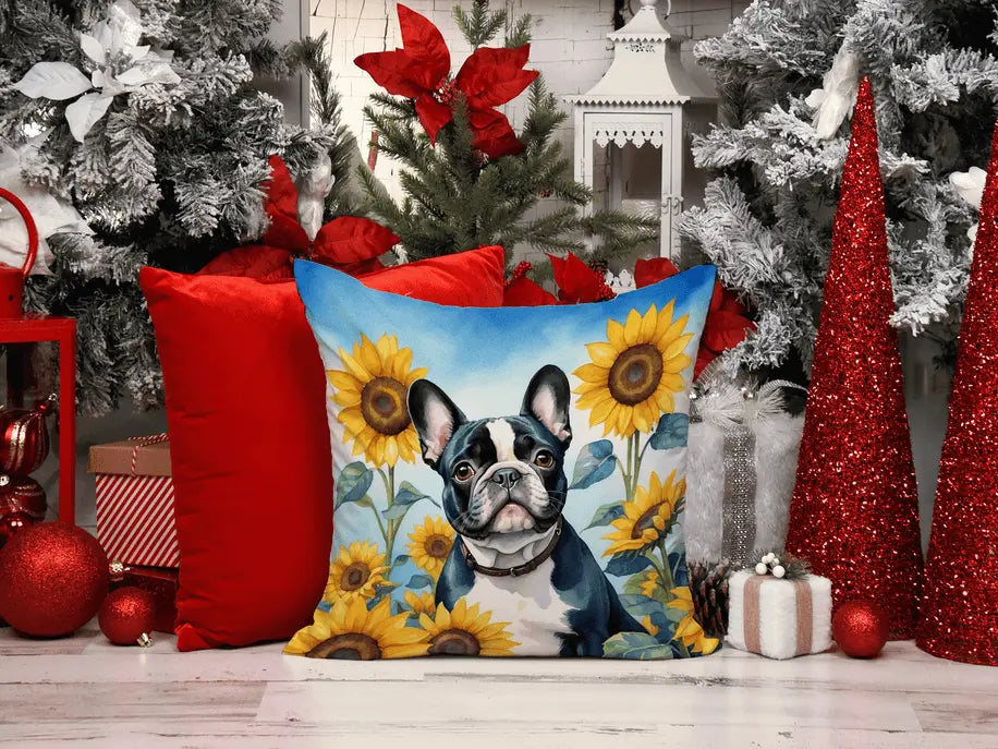 German Shepherd in Sunflowers Pair of Pot Holders Caroline's Treasures