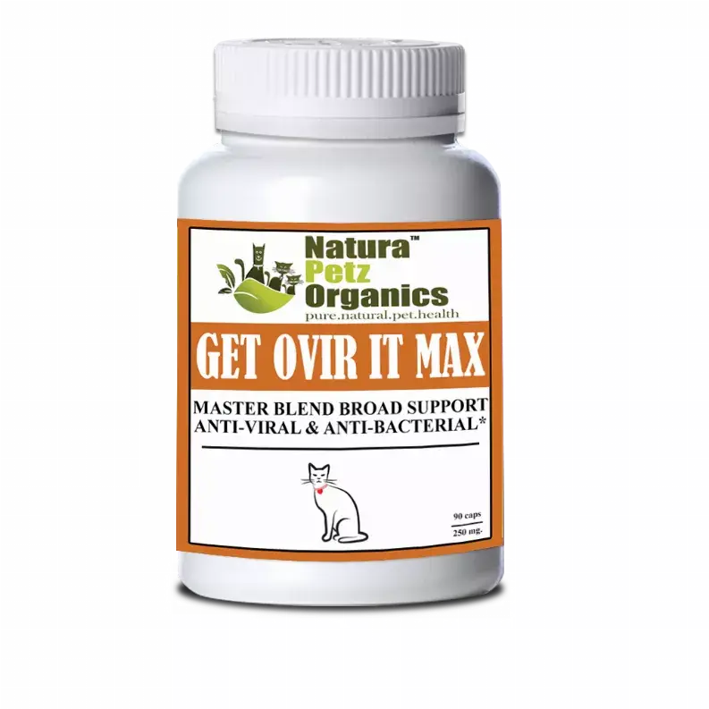 Get Ovir It Max* Master Blend Broad Spectrum Plant Anti Viral Anti Bacterial For Dogs And Cats* Organic Pet Systems
