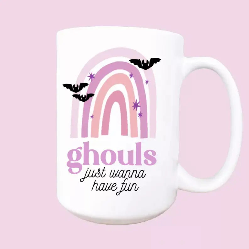 Ghouls wanna have fun ceramic coffee mug Mug & Mini
