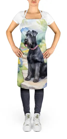Giant Schnauzer Spring Path Apron Caroline's Treasures
