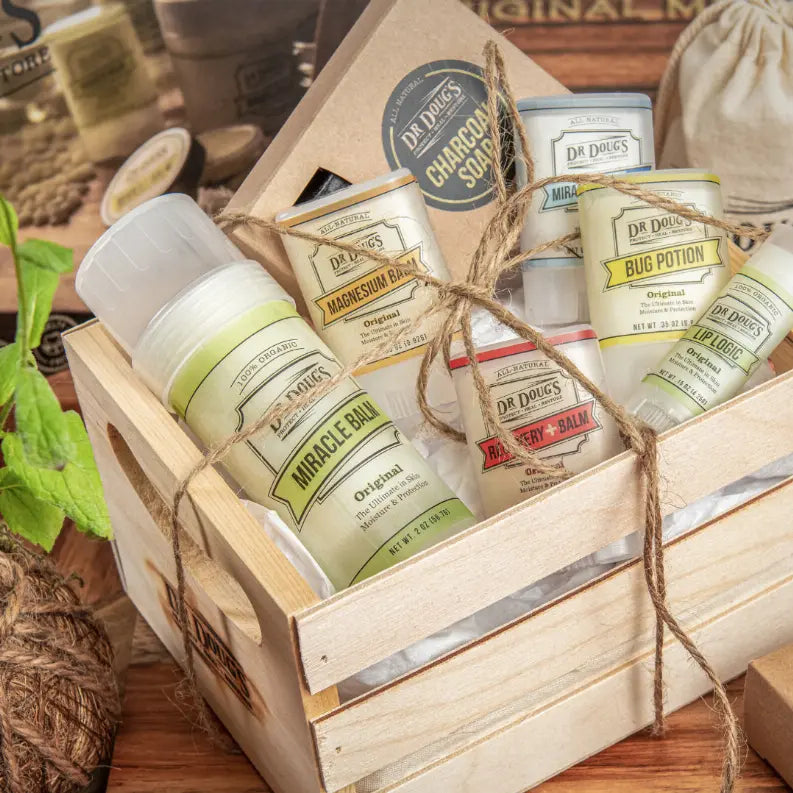 Gift Crate Dr. Doug's Balms
