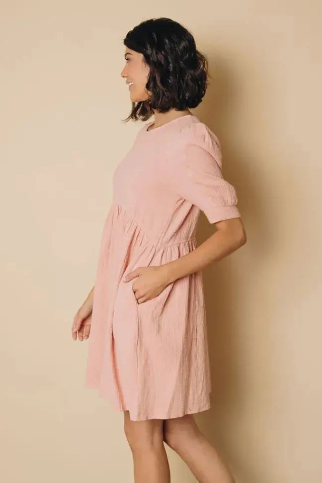 Gilbert Empire Waist Dress Stay Warm in Style