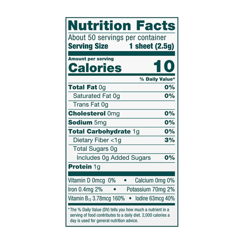 Gimme Seaweed Snacks - Sushi Nori Roasted - Case Of 4-4.76 Oz - GreatEagleInc