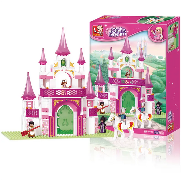 Girls Dream Palace Building Brick Kit (271 Pcs) Texas Toy Distribution