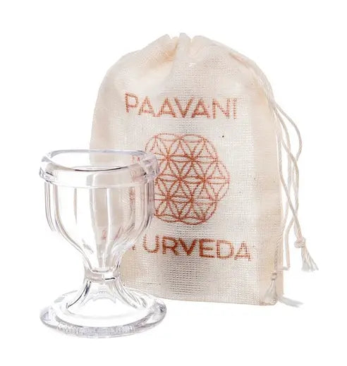 Glass Eye Wash Cup 2oz PAAVANI Ayurveda