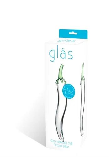 Glass Naturals Chili Pepper Dildo Glas