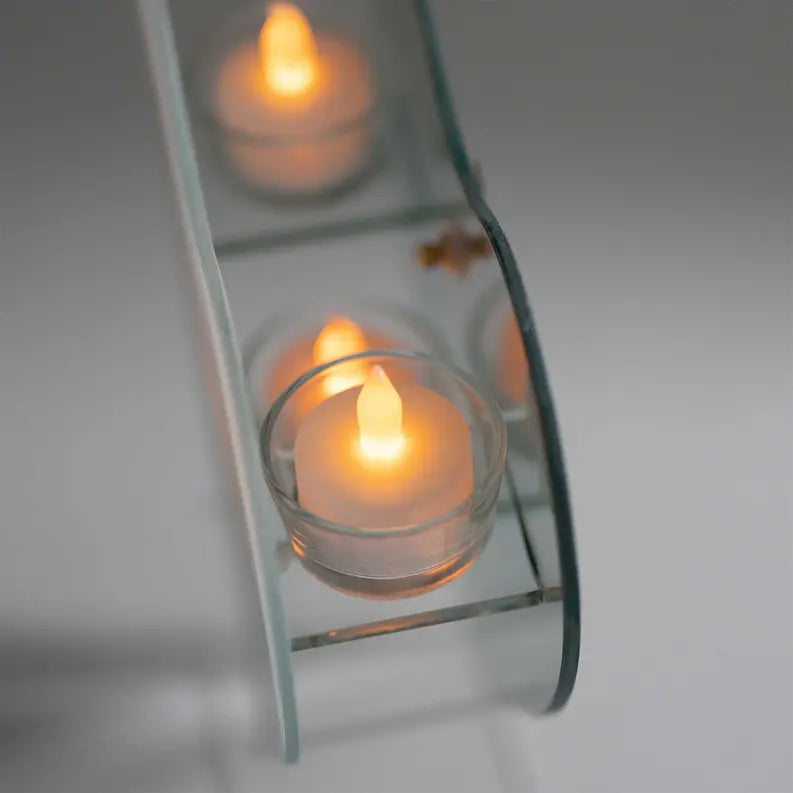 Glass Wall Tealight Together They Built Dicksons Inc