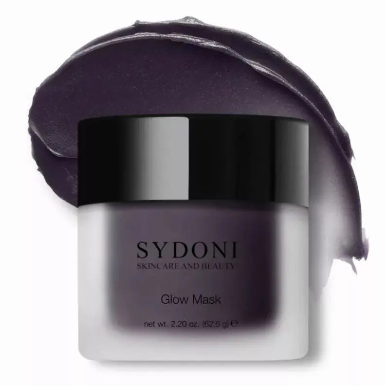 Glow Mask W Binchotan White Charcoal And Sodium Bicarbonate 2.20 Oz. Sydoni Skincare and Beauty