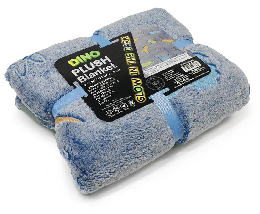 Glow in the Dark 50x60 Plush Blanket Marquee Innovations