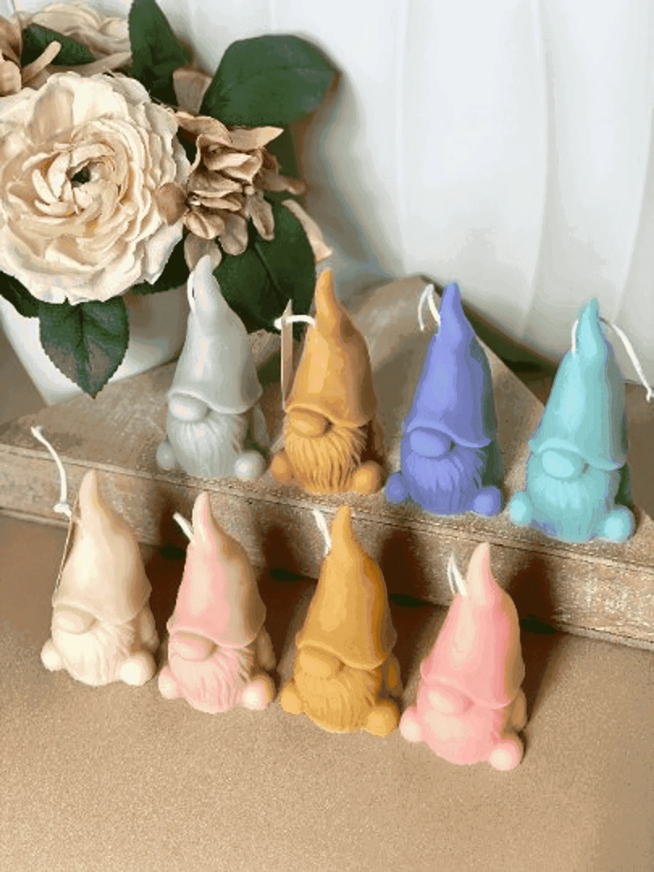 Gnome Soy Wax Scented Candle AmberLane