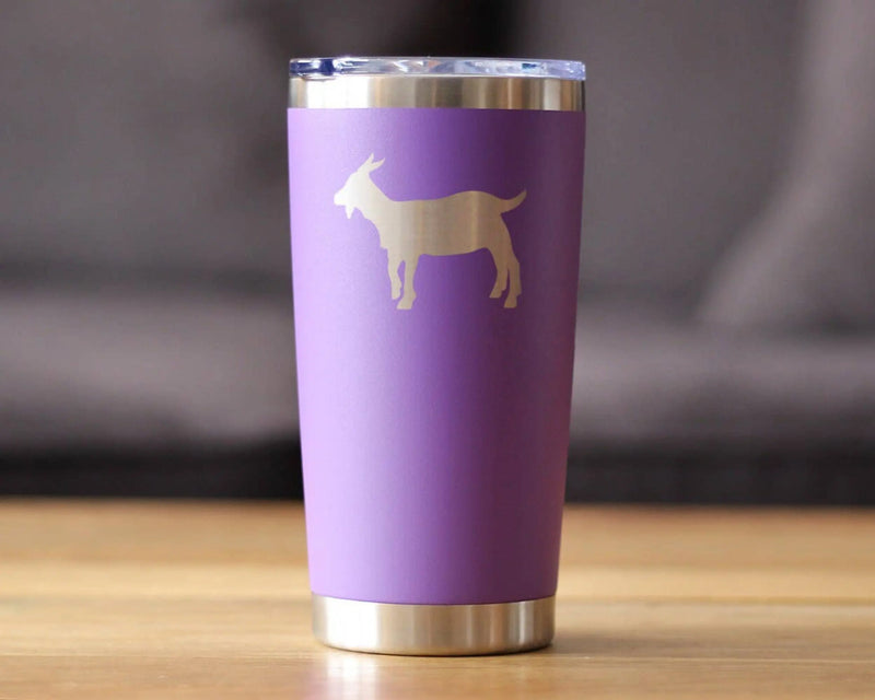 Goat Insulated Travel Tumbler - Farmhouse Gifts Bevvee